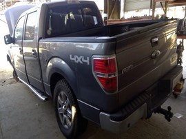 2013 FORD F-150, GRAY, CREW CAB, 3.5L, TURBO, AT, 4WD.   F26476
